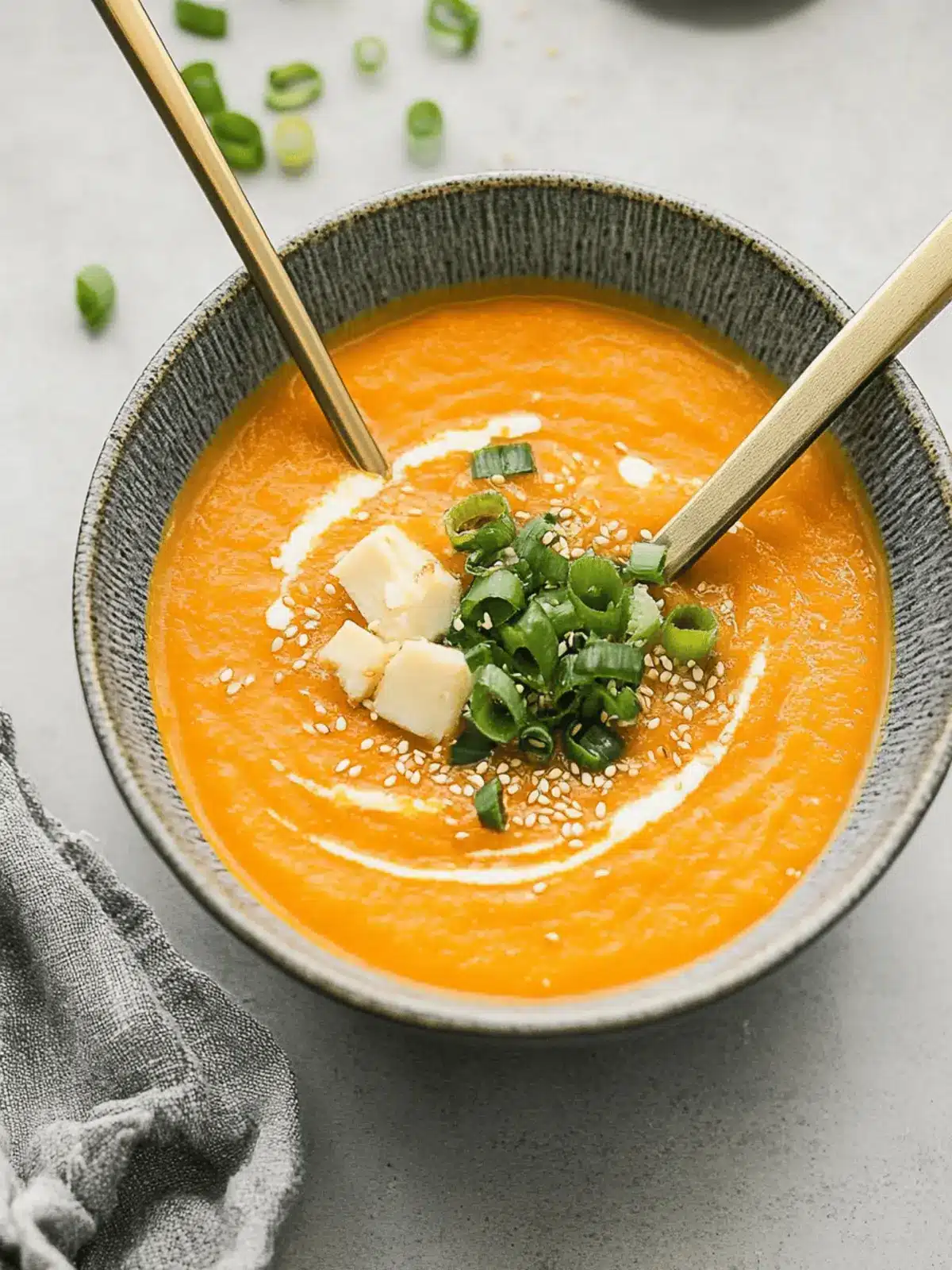 Carrot Miso soup