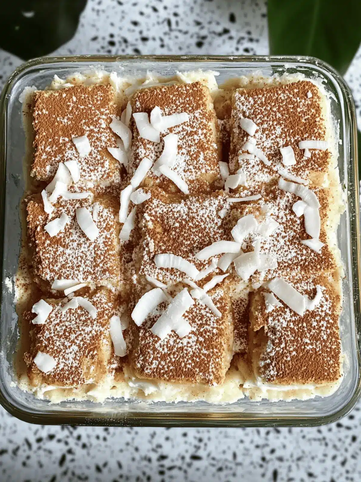 Coconut Rum (Coquito) Tiramisu