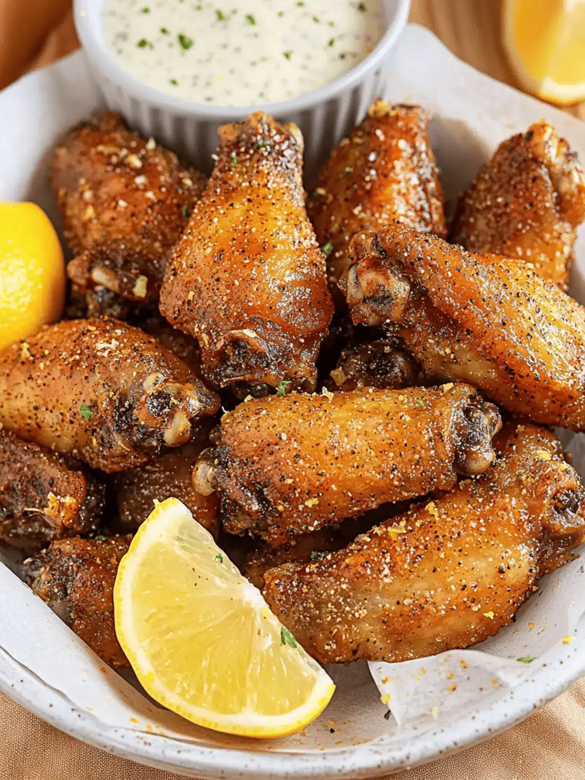 Lemon Pepper Wings