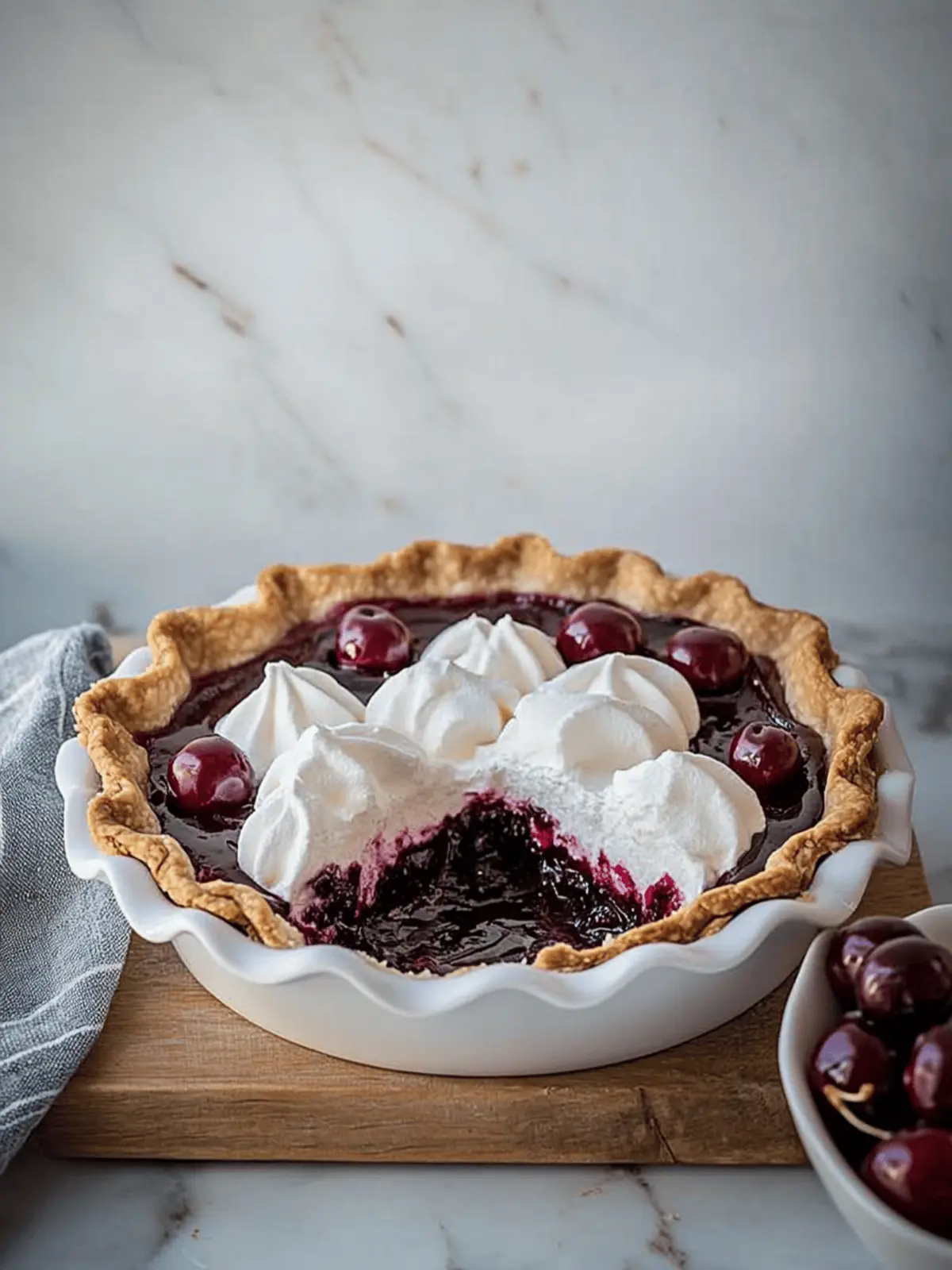 Black Forest Cherry Pie