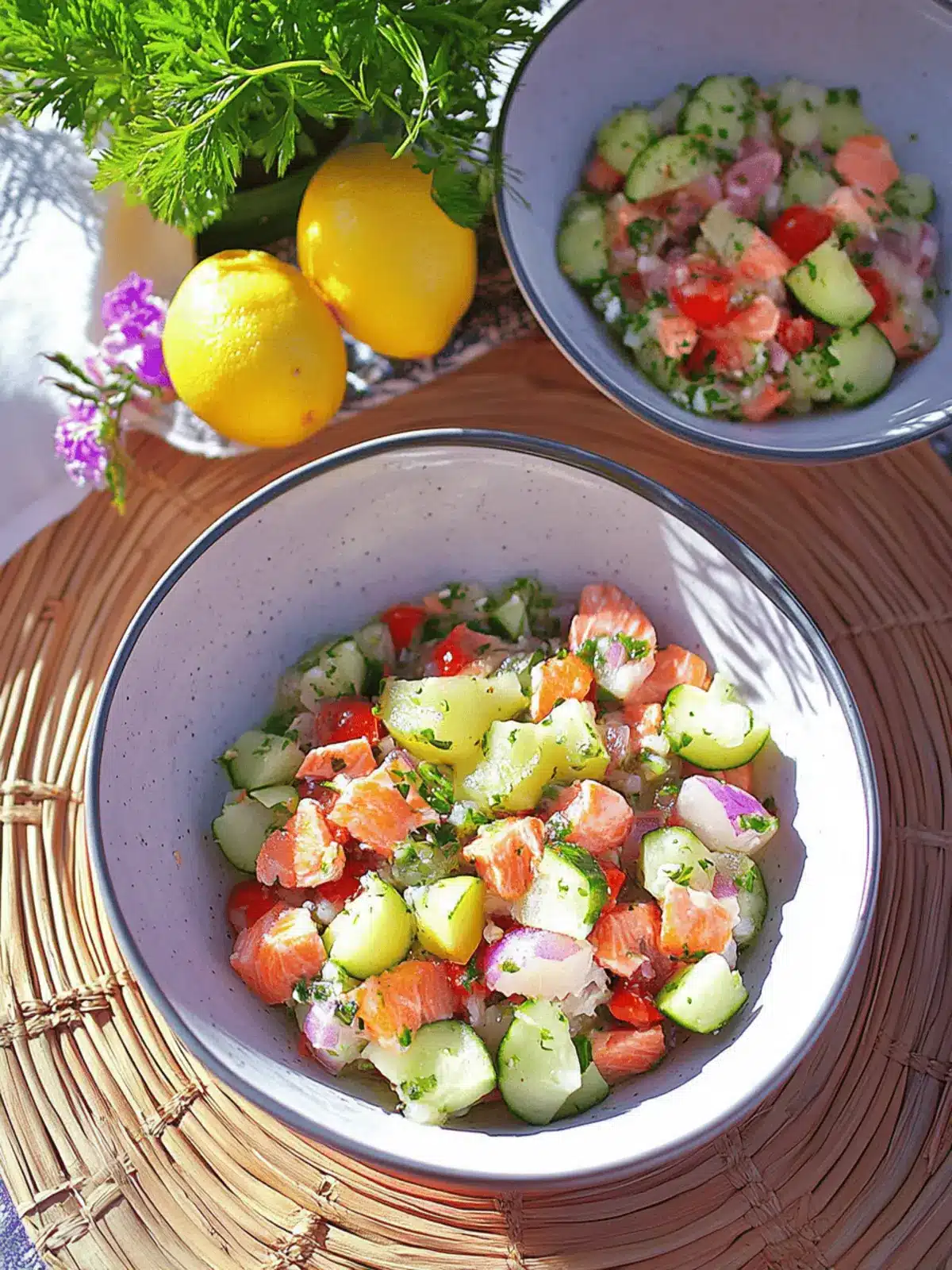 Salmon Ceviche