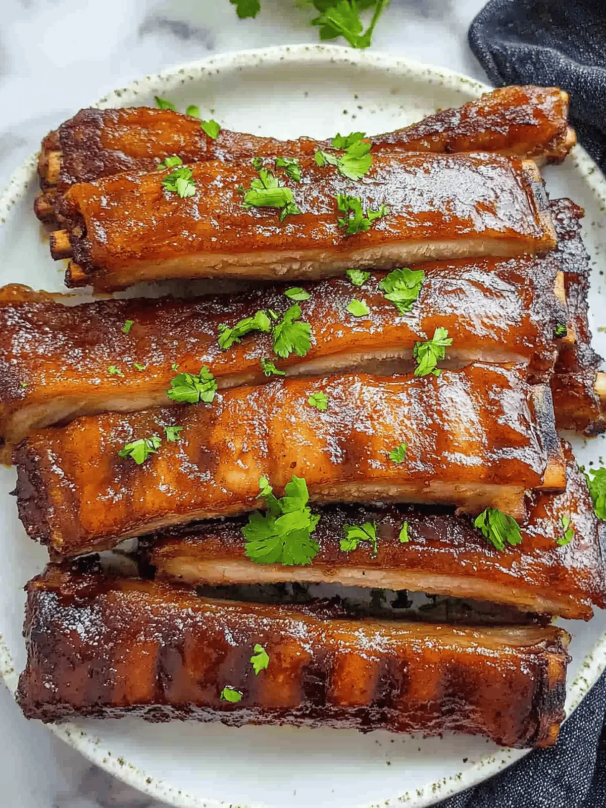 Honey Soy Pork Ribs