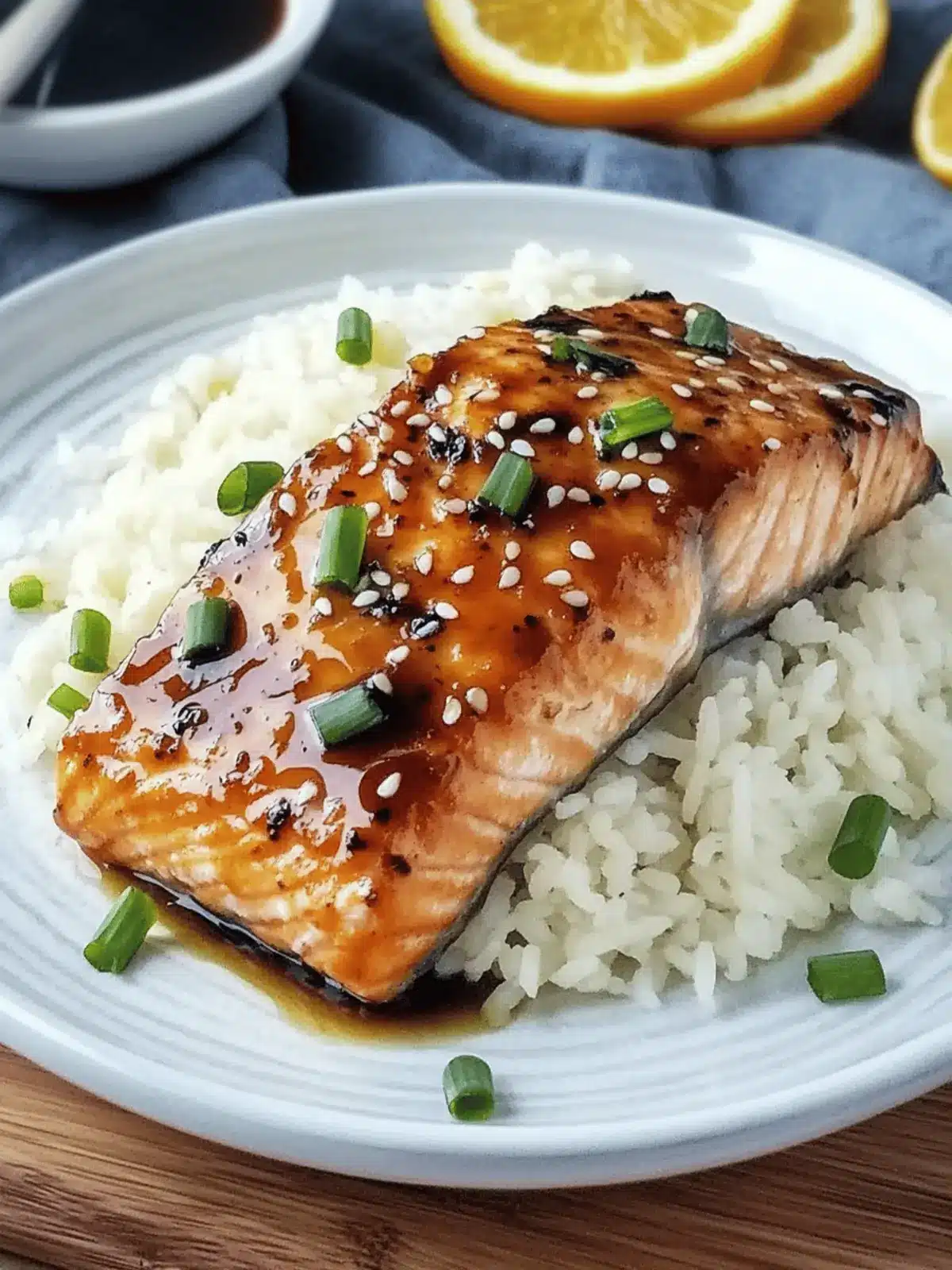 Orange Teriyaki Salmon