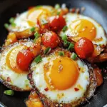 Spicy Sweet and Sour Fried Eggs