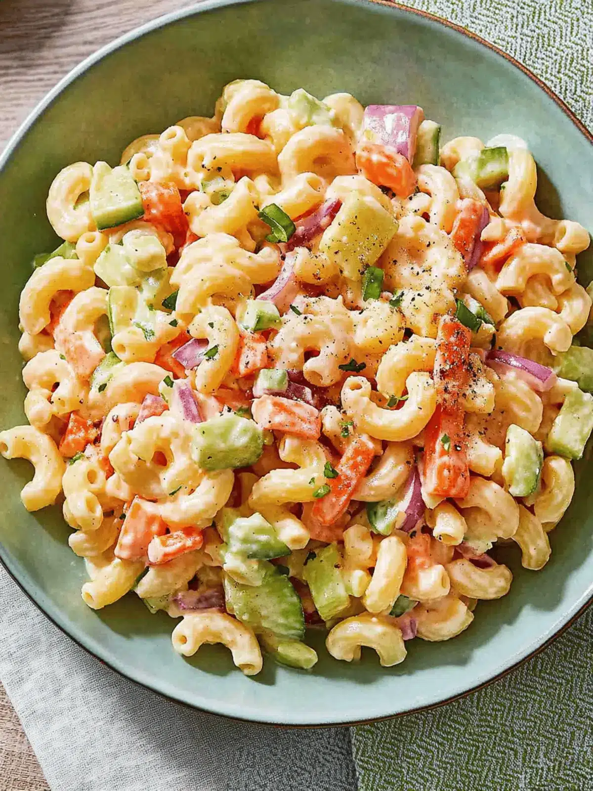 Vegetable Macaroni Salad