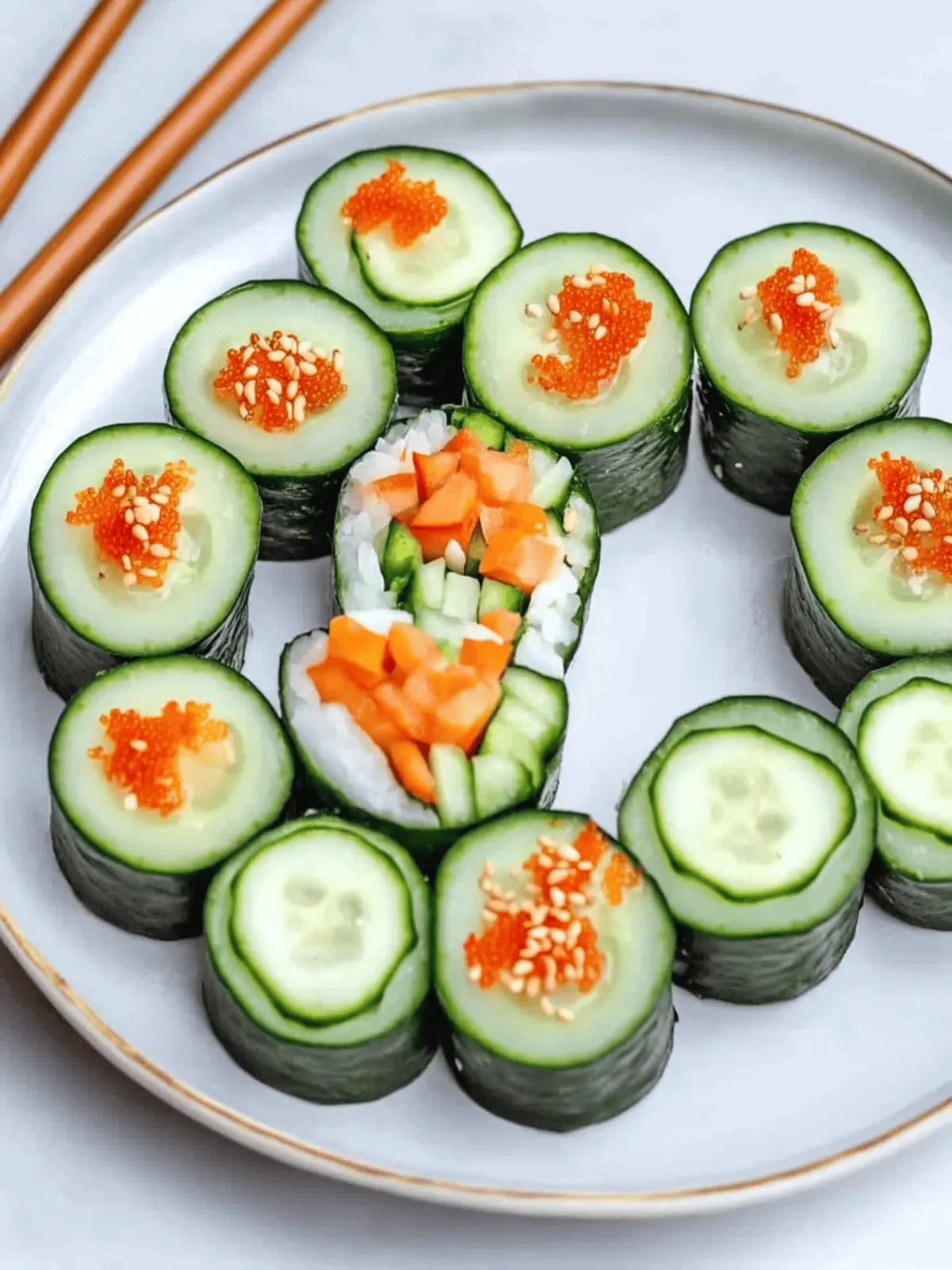 Cucumber Sushi