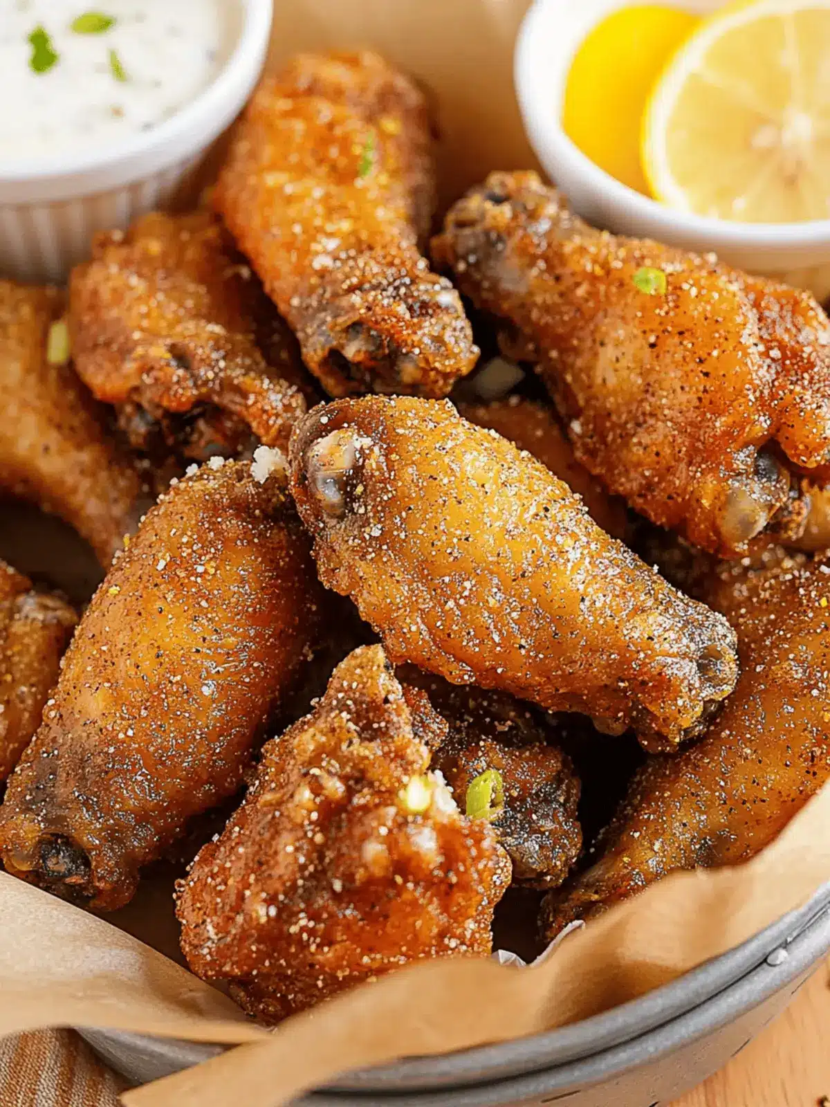 Lemon Pepper Wings