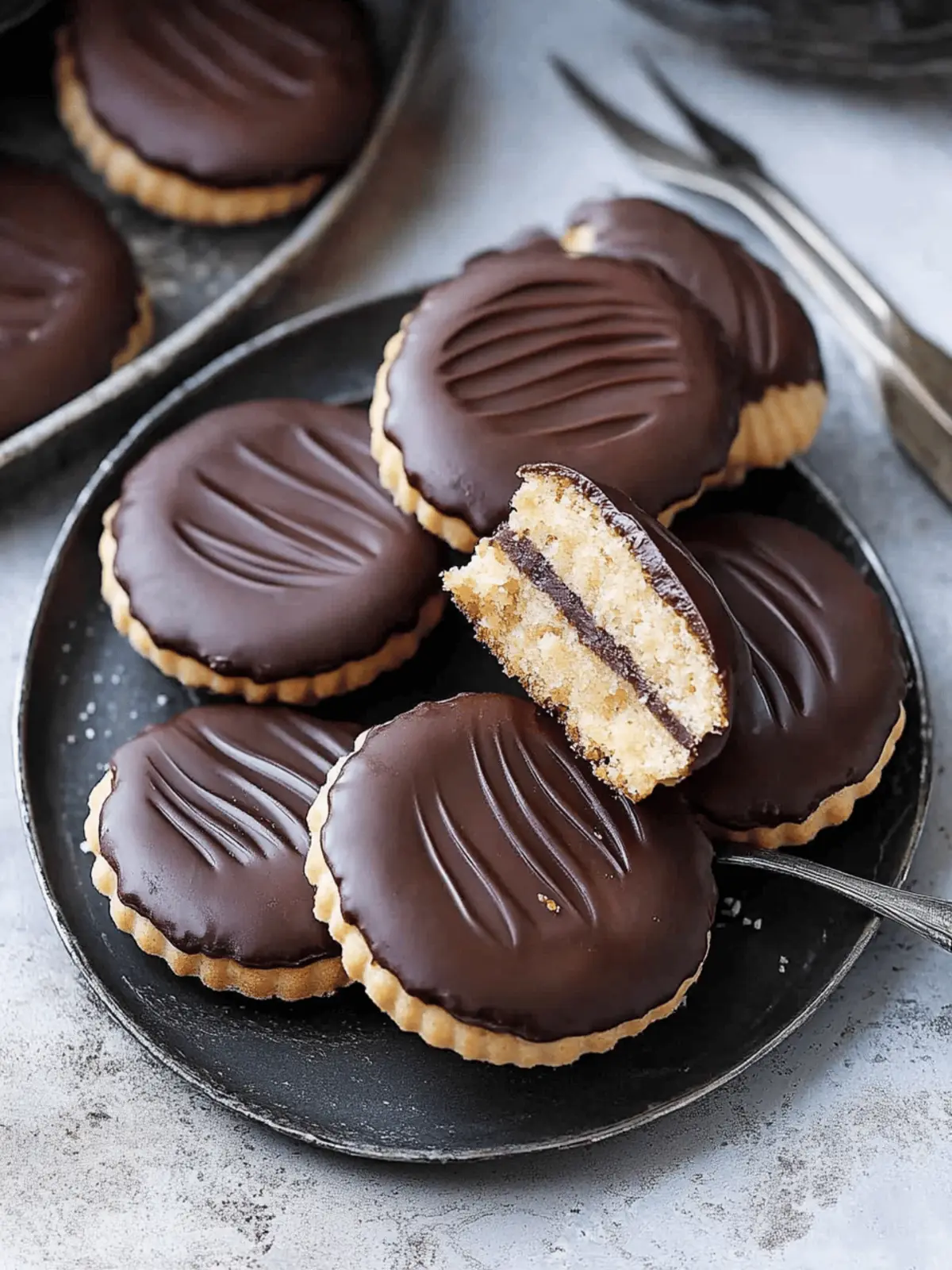 Vegan Jaffa Cakes