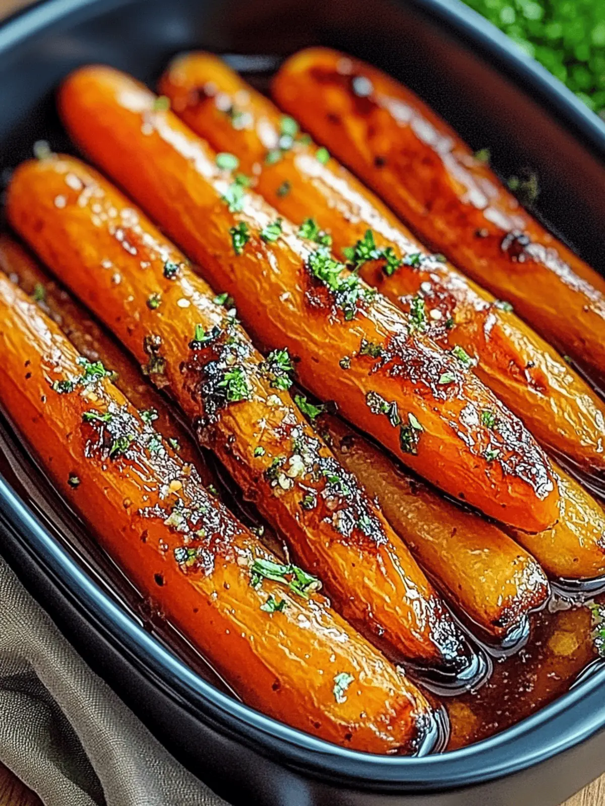 Maple Dijon Roasted Carrots