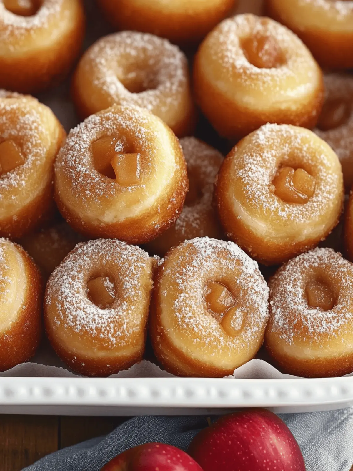 Apple Pie Donuts