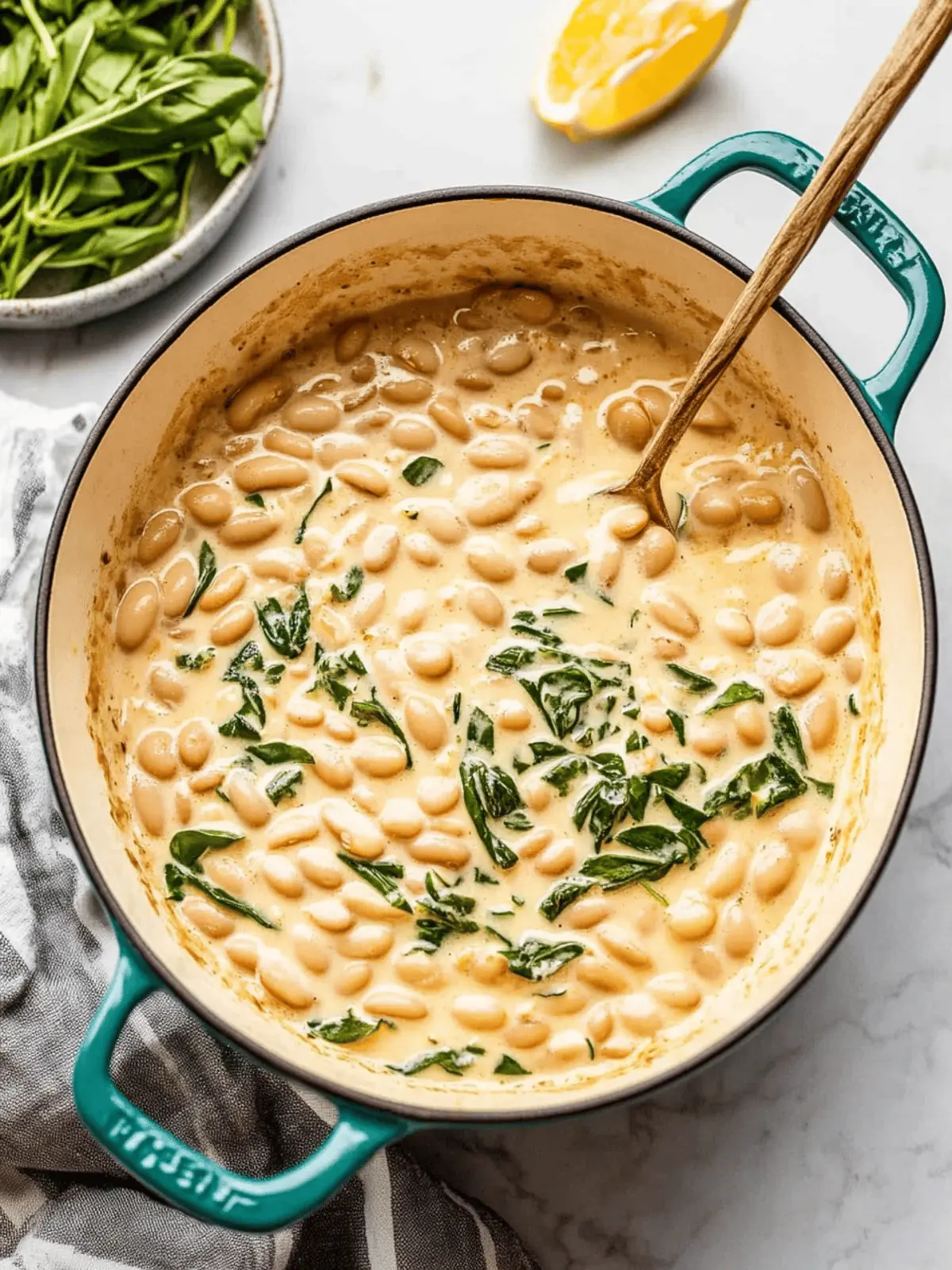 Creamy Miso Butter Beans