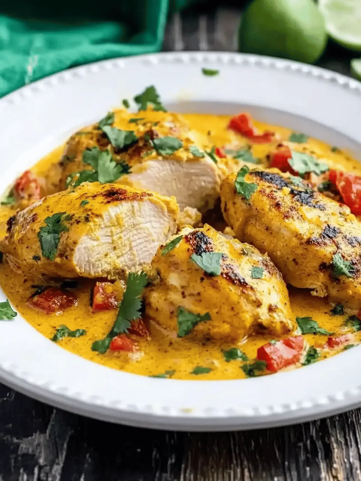 Spicy Brazilian Coconut Chicken