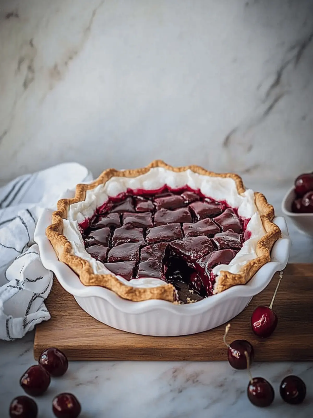 Black Forest Cherry Pie