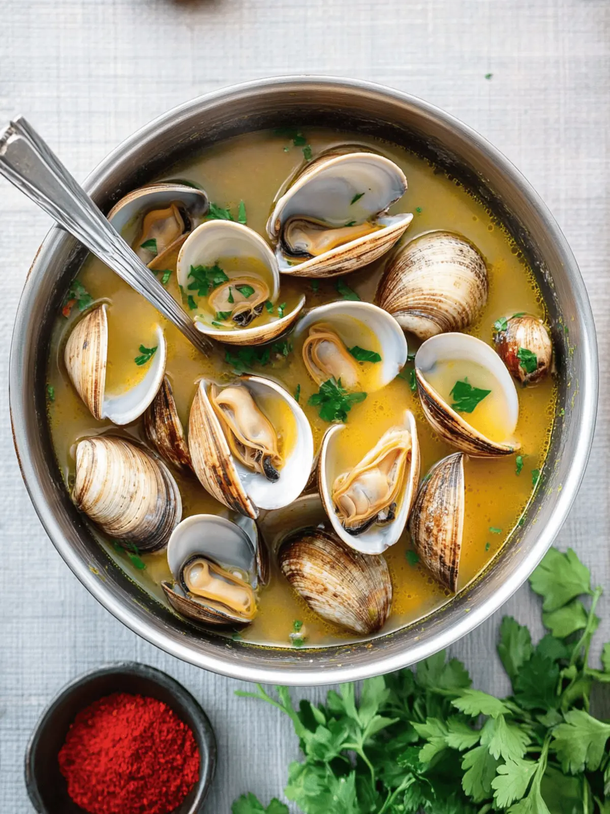 Portuguese Clams Stew