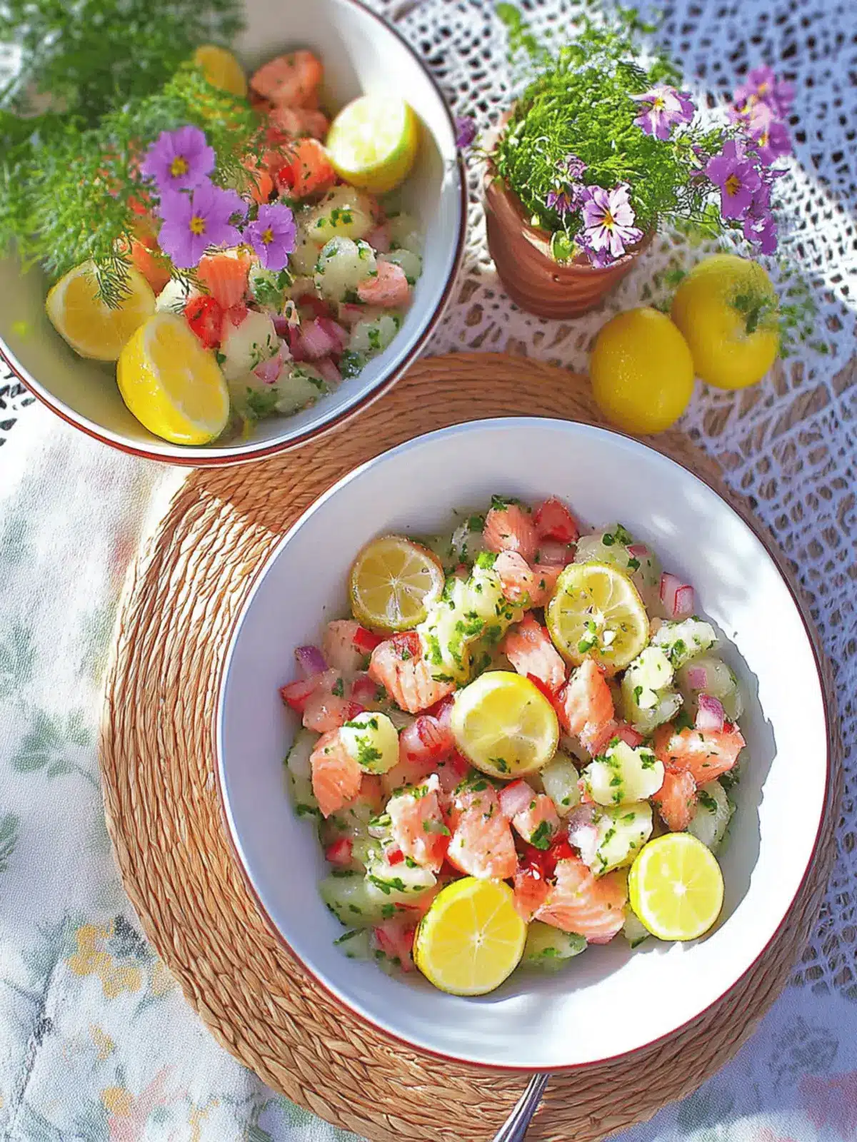 Salmon Ceviche