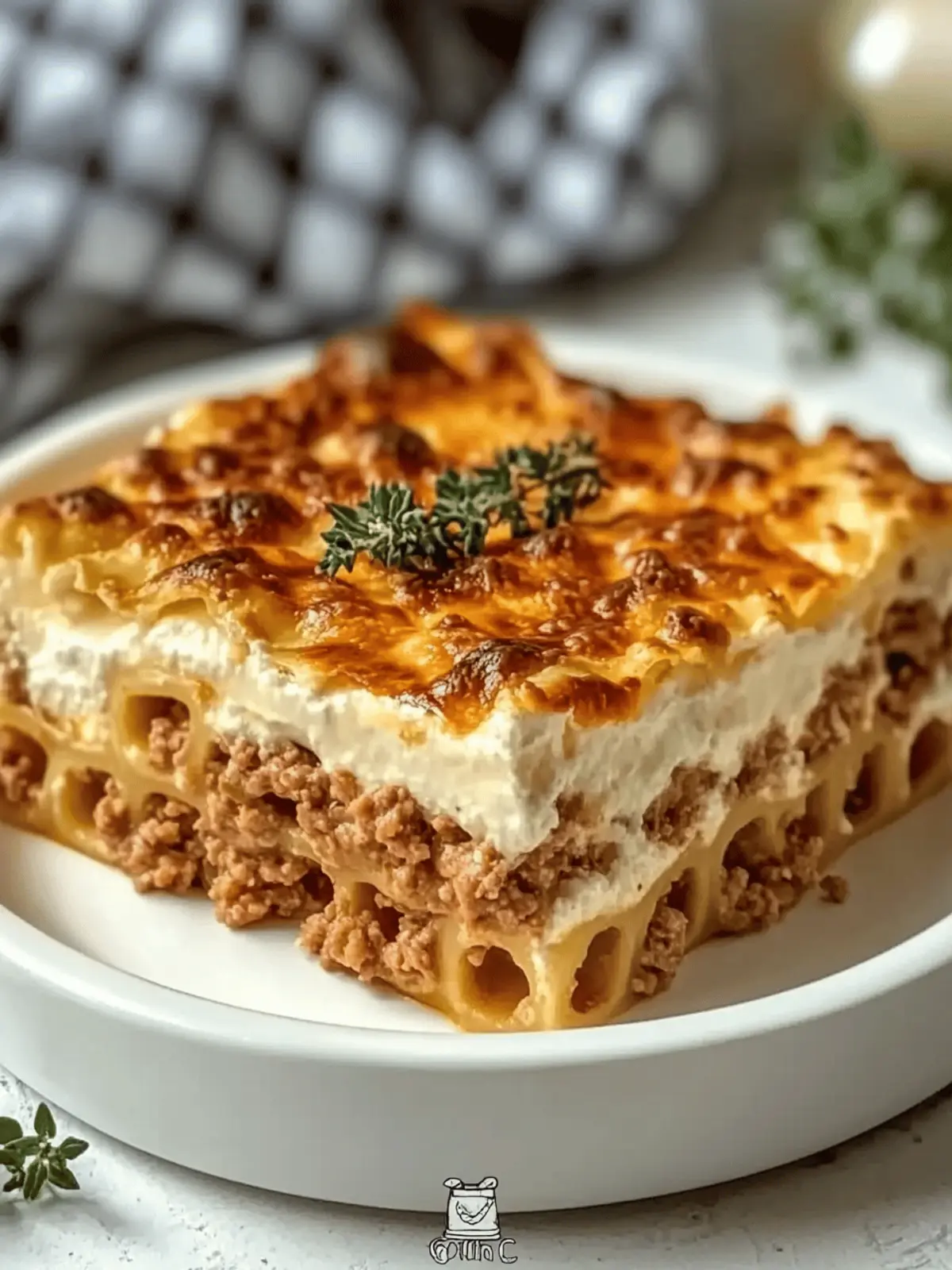 Traditional Greek Pastitsio