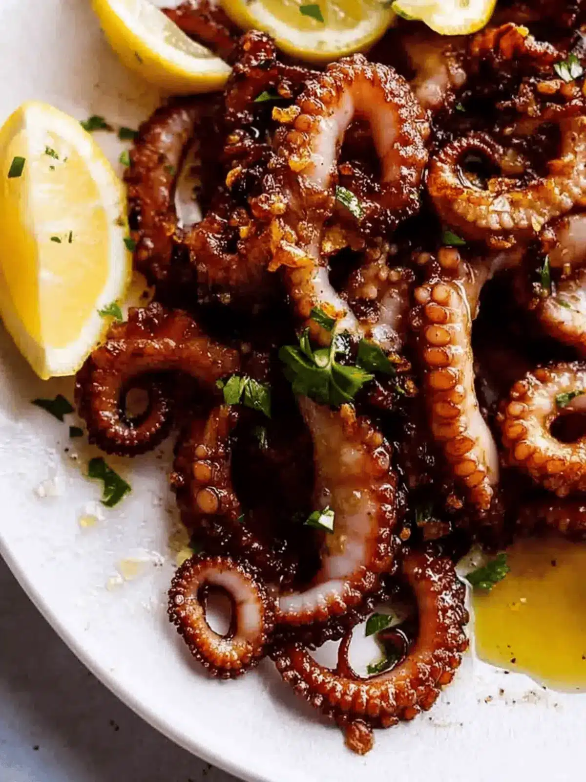 Crispy Marinated Baby Octopus