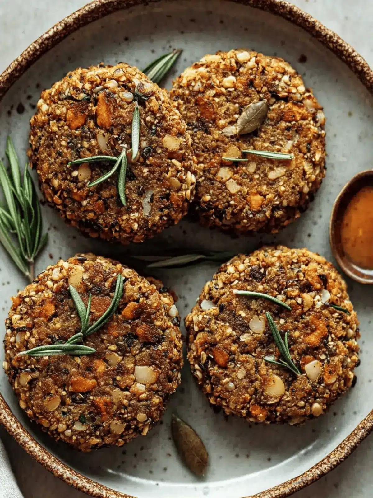 Homemade Vegan Sausage Patties