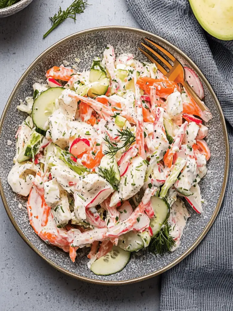 Surimi Salad