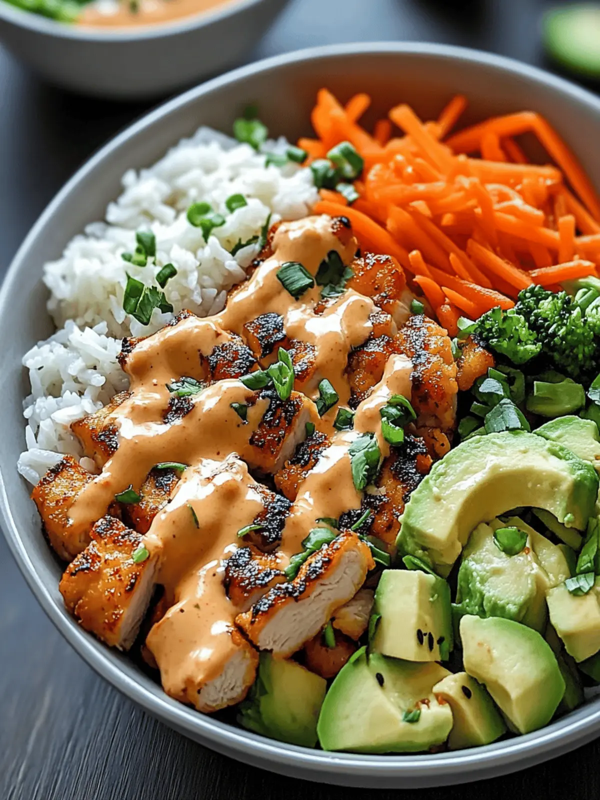 Bang Bang Chicken Bowl