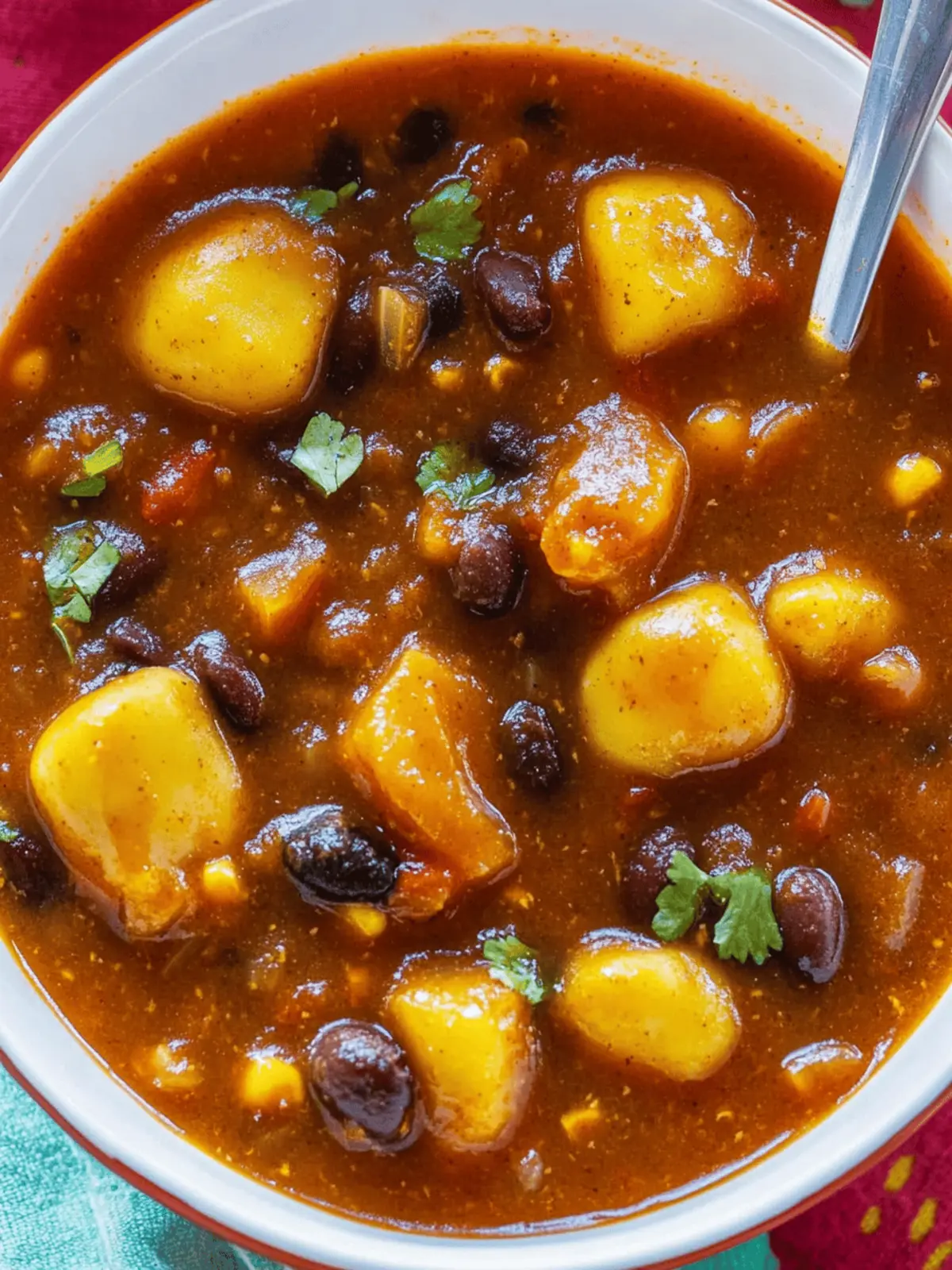 Tamale Soup With Black Beans