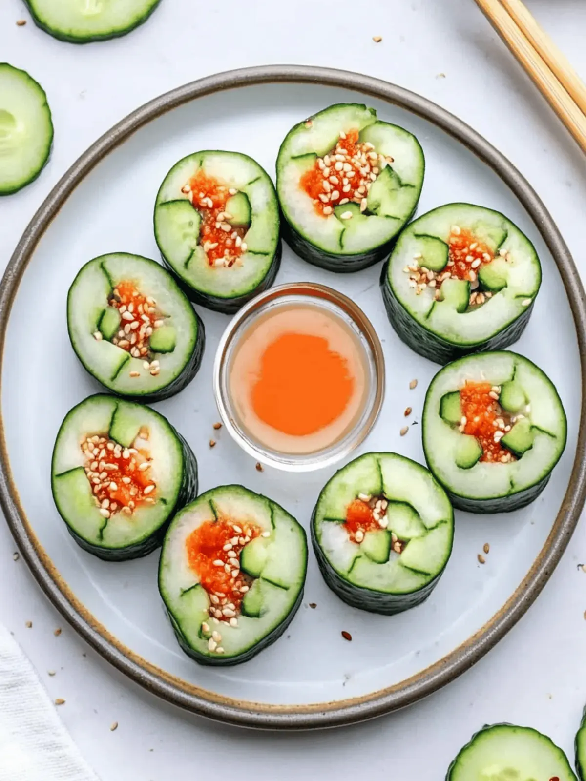 Cucumber Sushi