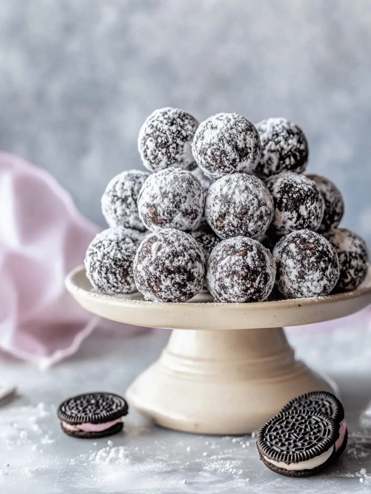 Snowball OREO Cookie Balls