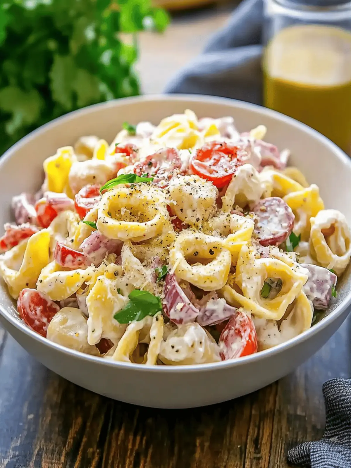 Fresh Grinder Tortellini Salad