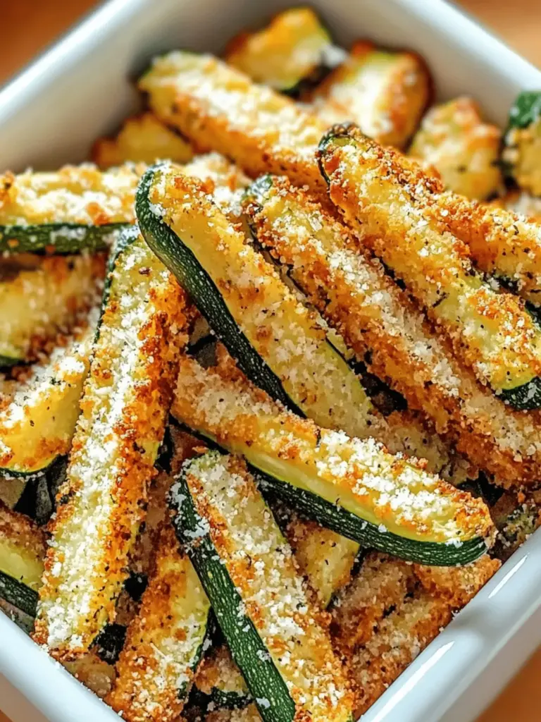 Air Fryer Zucchini Fries