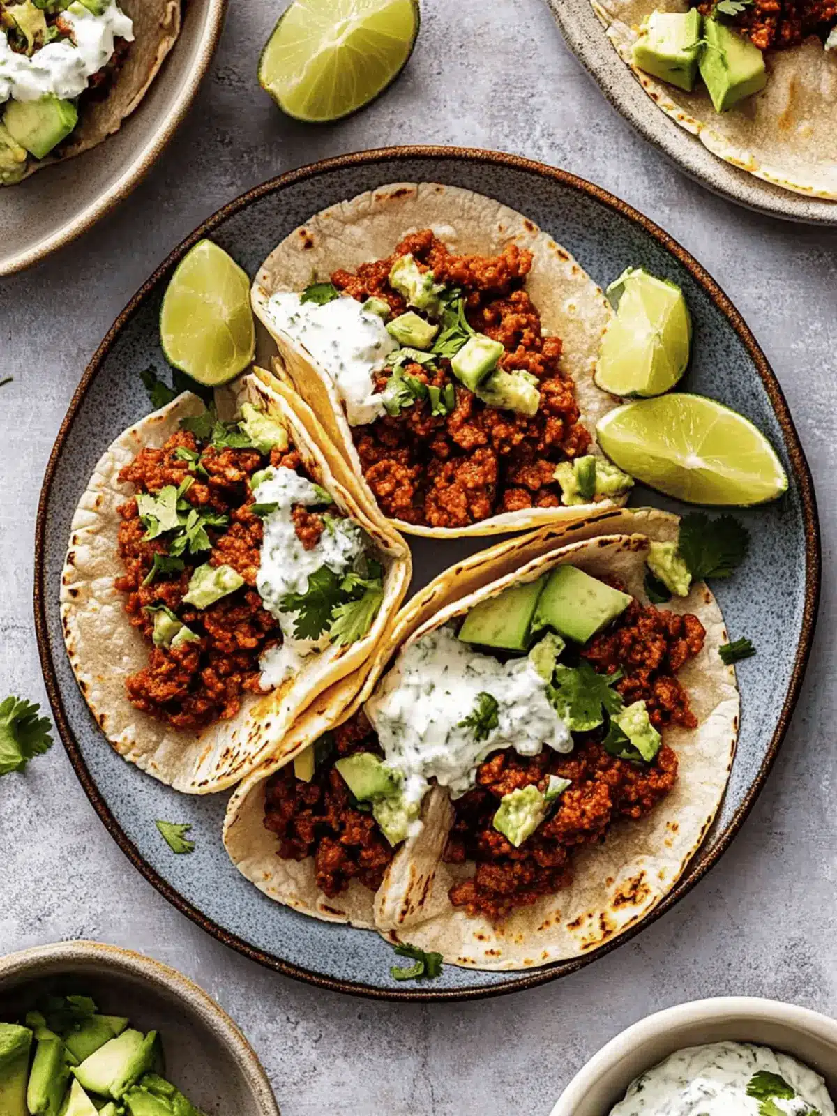 Chorizo Tacos