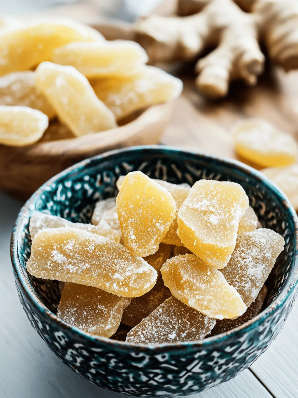 Candied Ginger Chews
