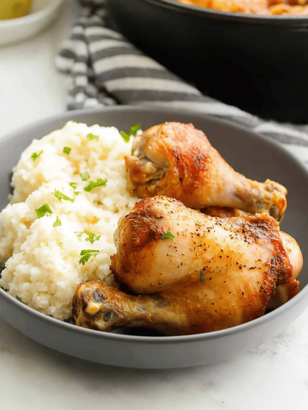 Slow Cooker Chicken Drumsticks