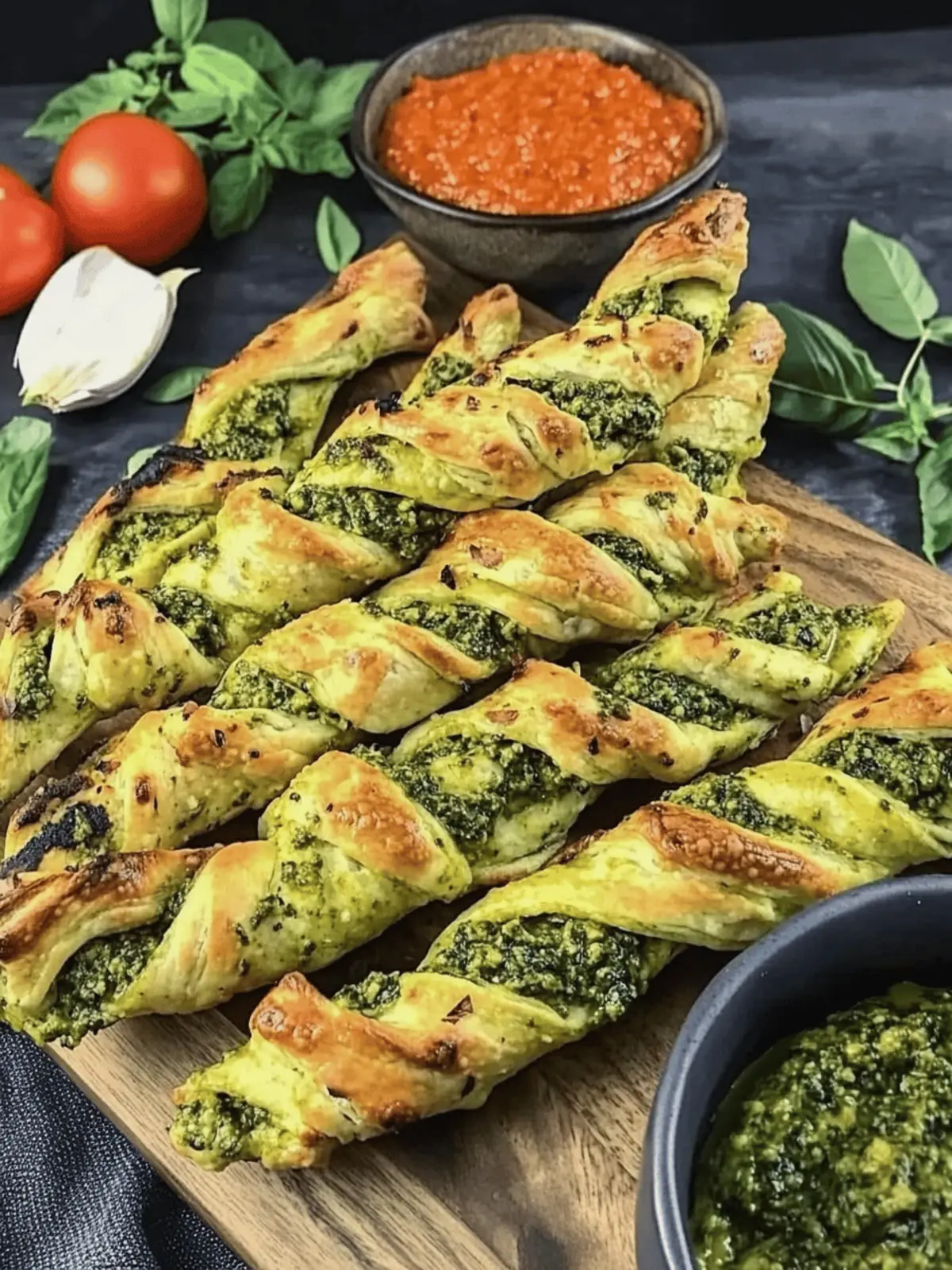 Pesto Twists