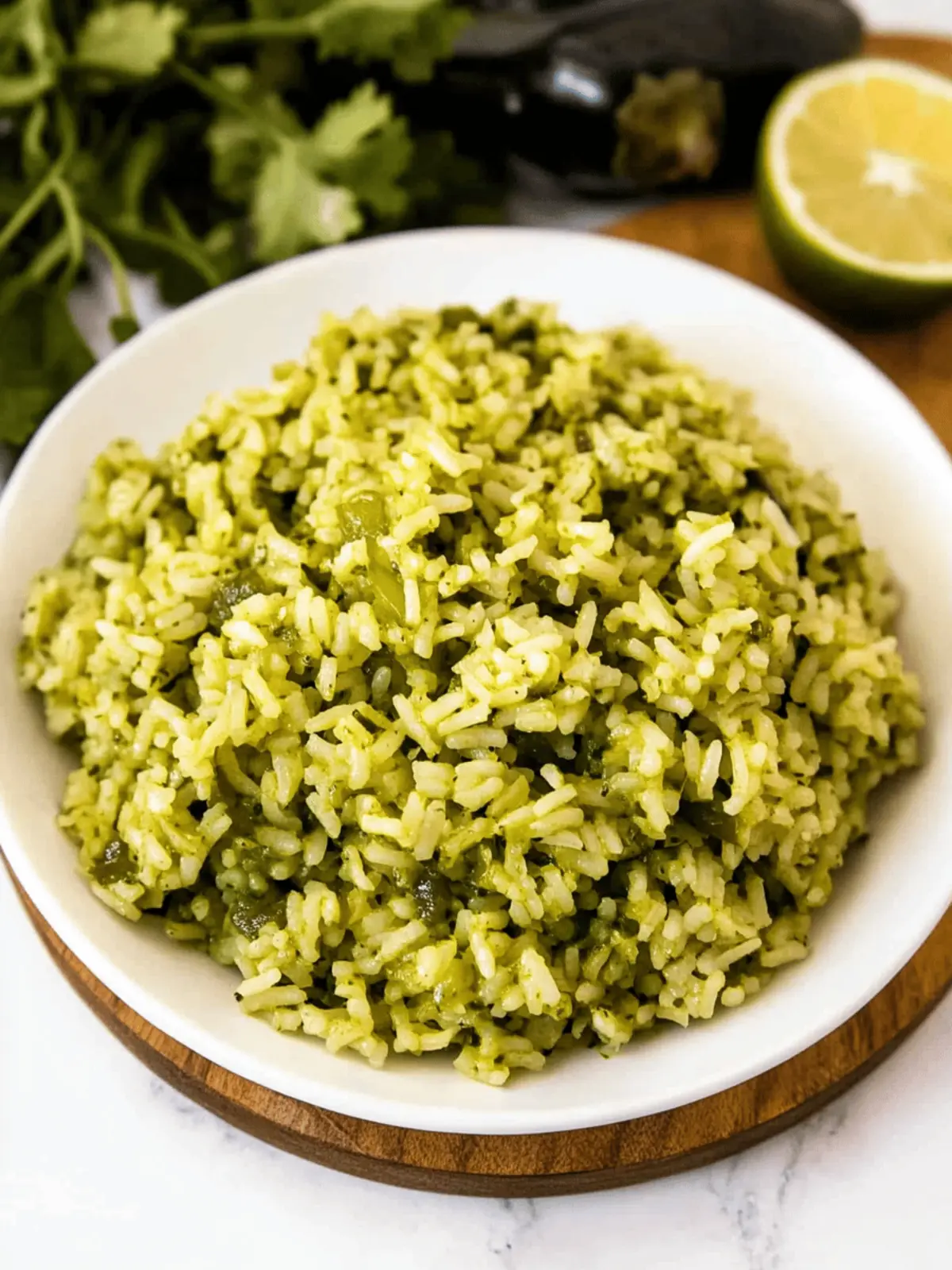 Green Poblano Rice
