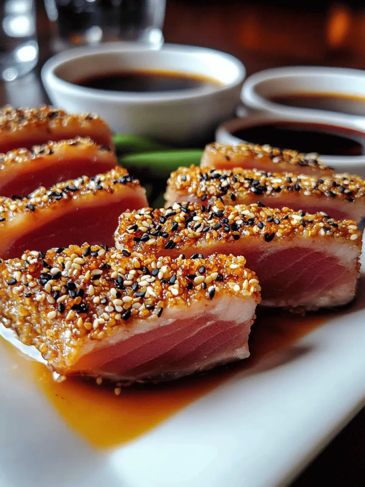 Irresistible Sesame-Crusted Tuna Steak in Just 10 Minutes 2 Sesame-Crusted Tuna Steak
