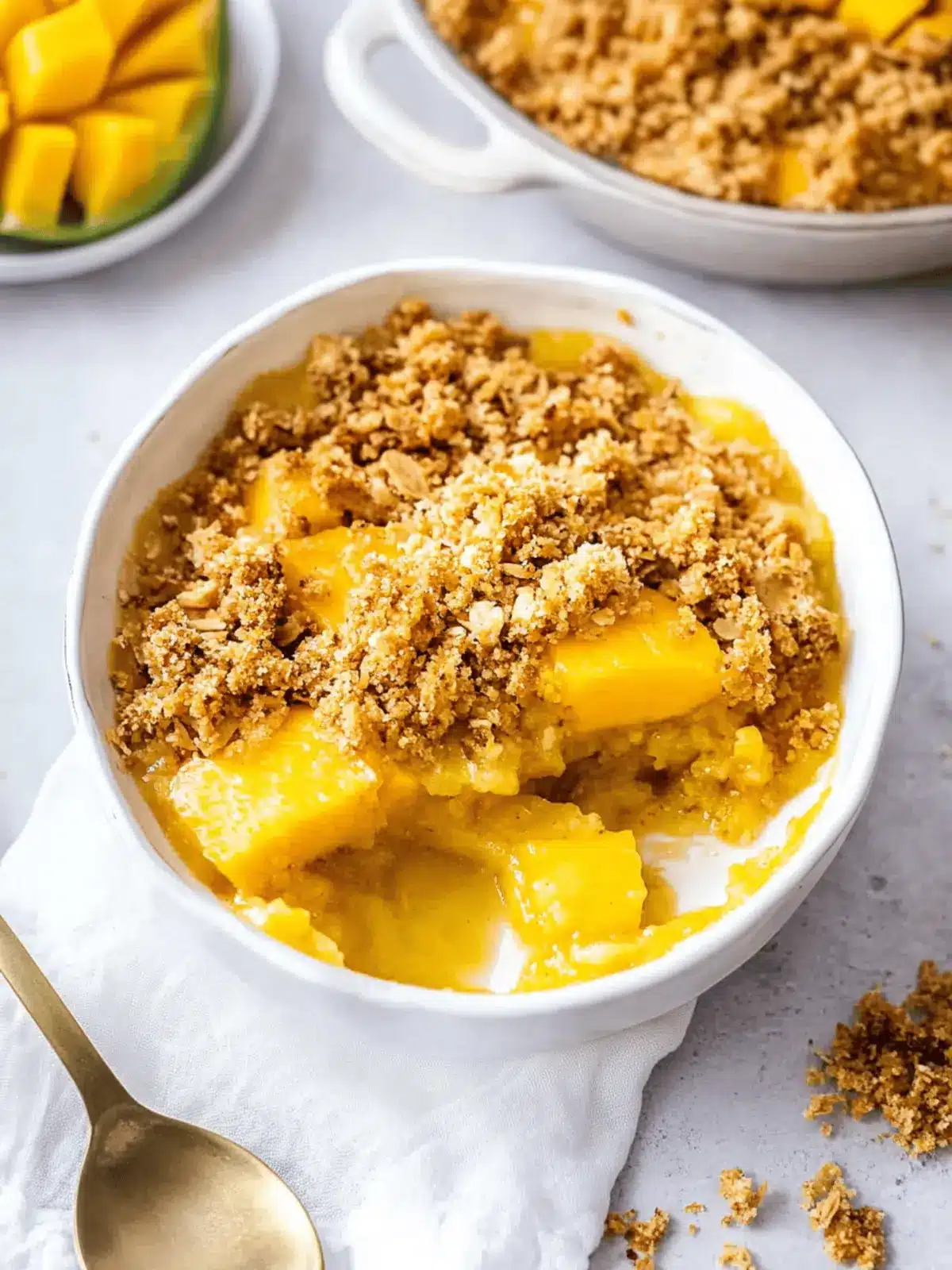 Mango Crumble