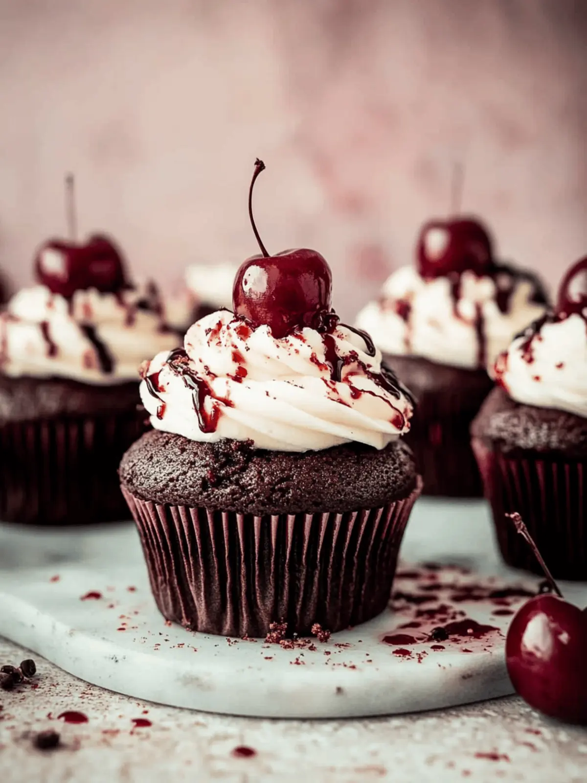 Black Forest Cupcakes