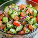 Italian Cucumber Salad