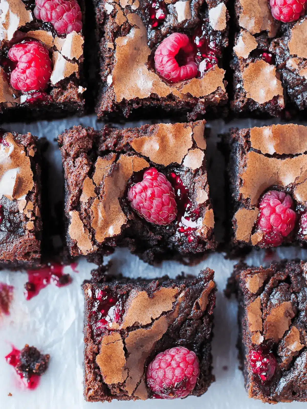 Raspberry Brownies