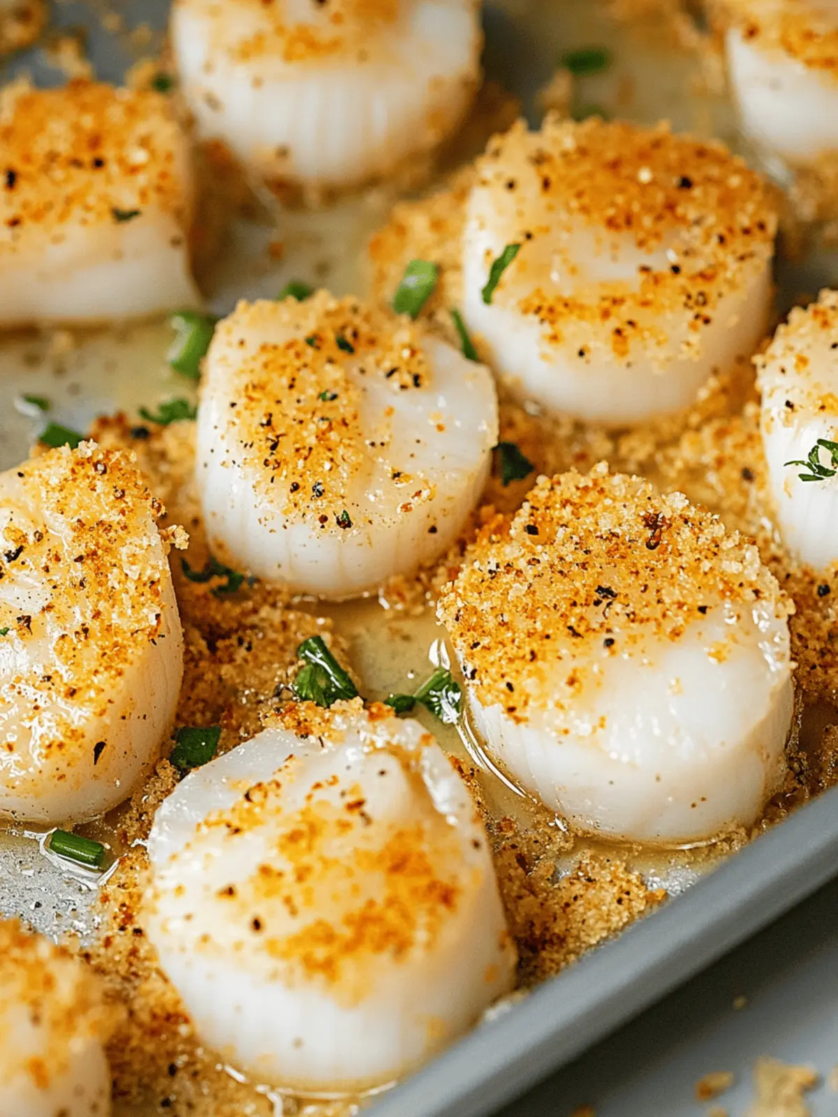 Crispy Baked Scallops: A Simple Gourmet Delight at Home 3 Baked Scallops