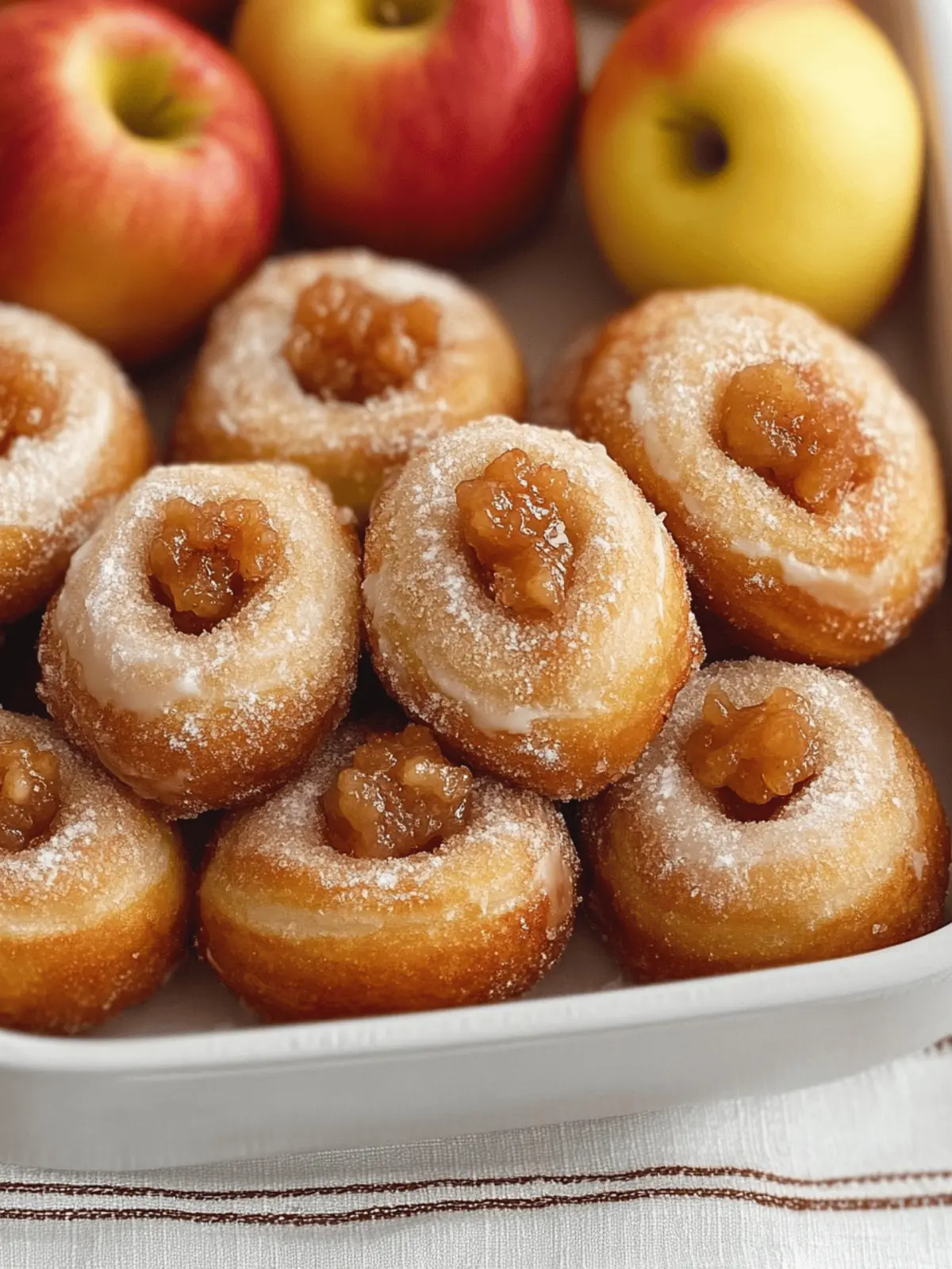 Apple Pie Donuts