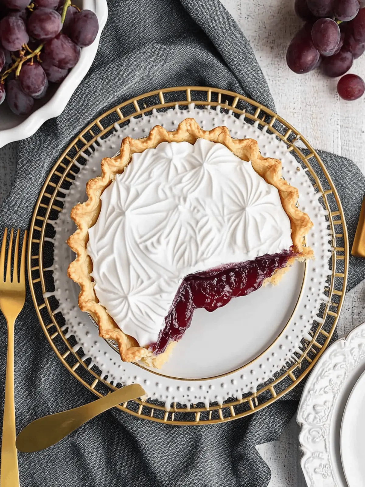 Deliciously Easy Grape Juice Pie for Home Baking Fans 3 Grape Juice Pie