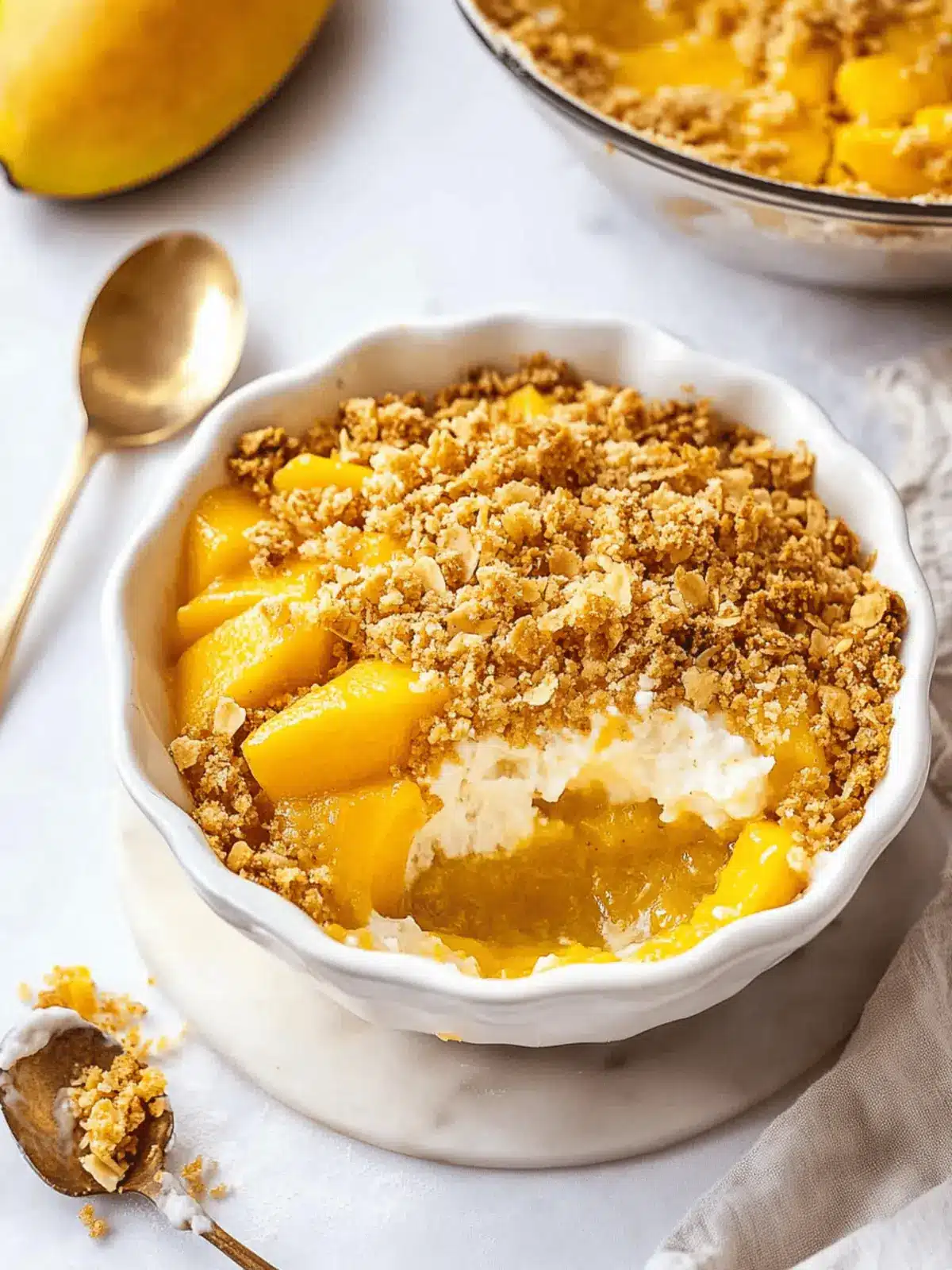 Mango Crumble