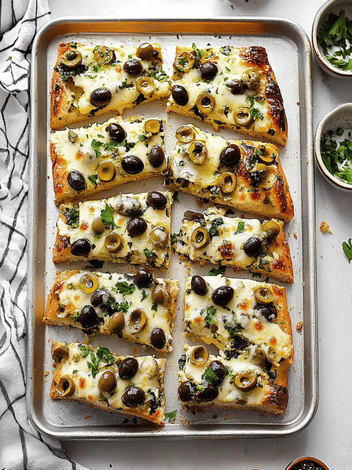 Olive Cheese Bread