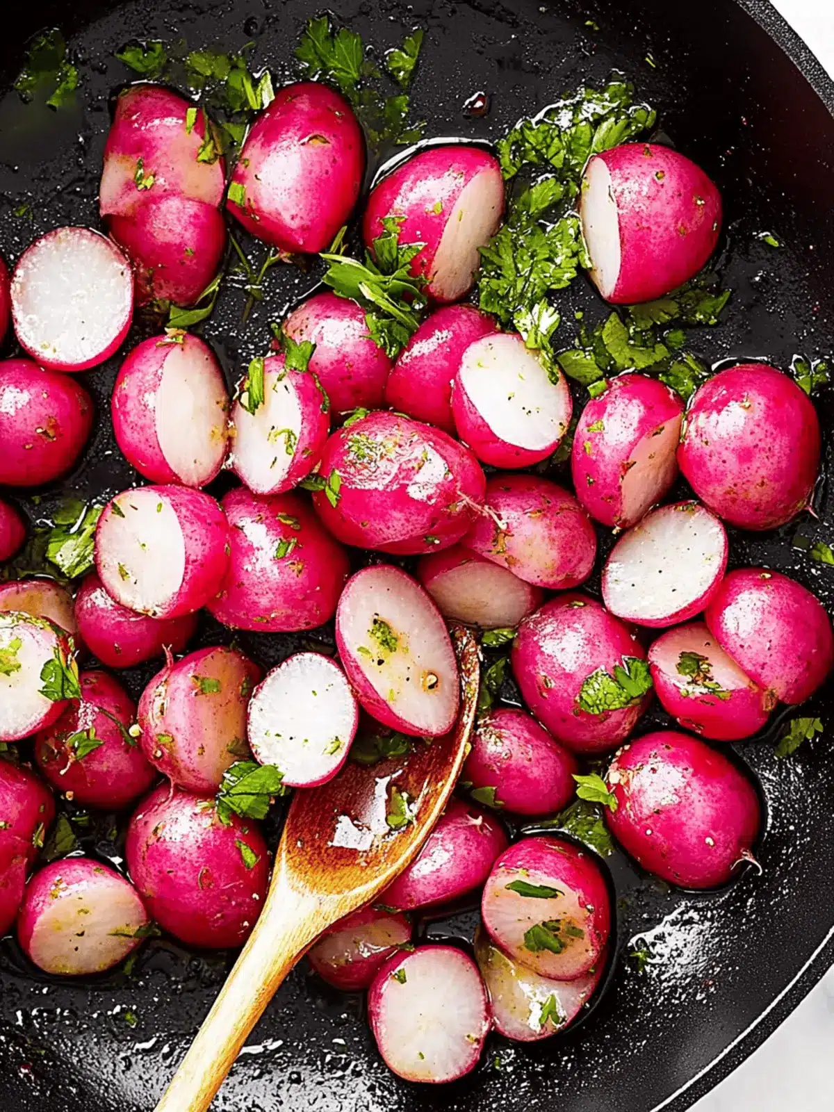 Sauteed Radishes