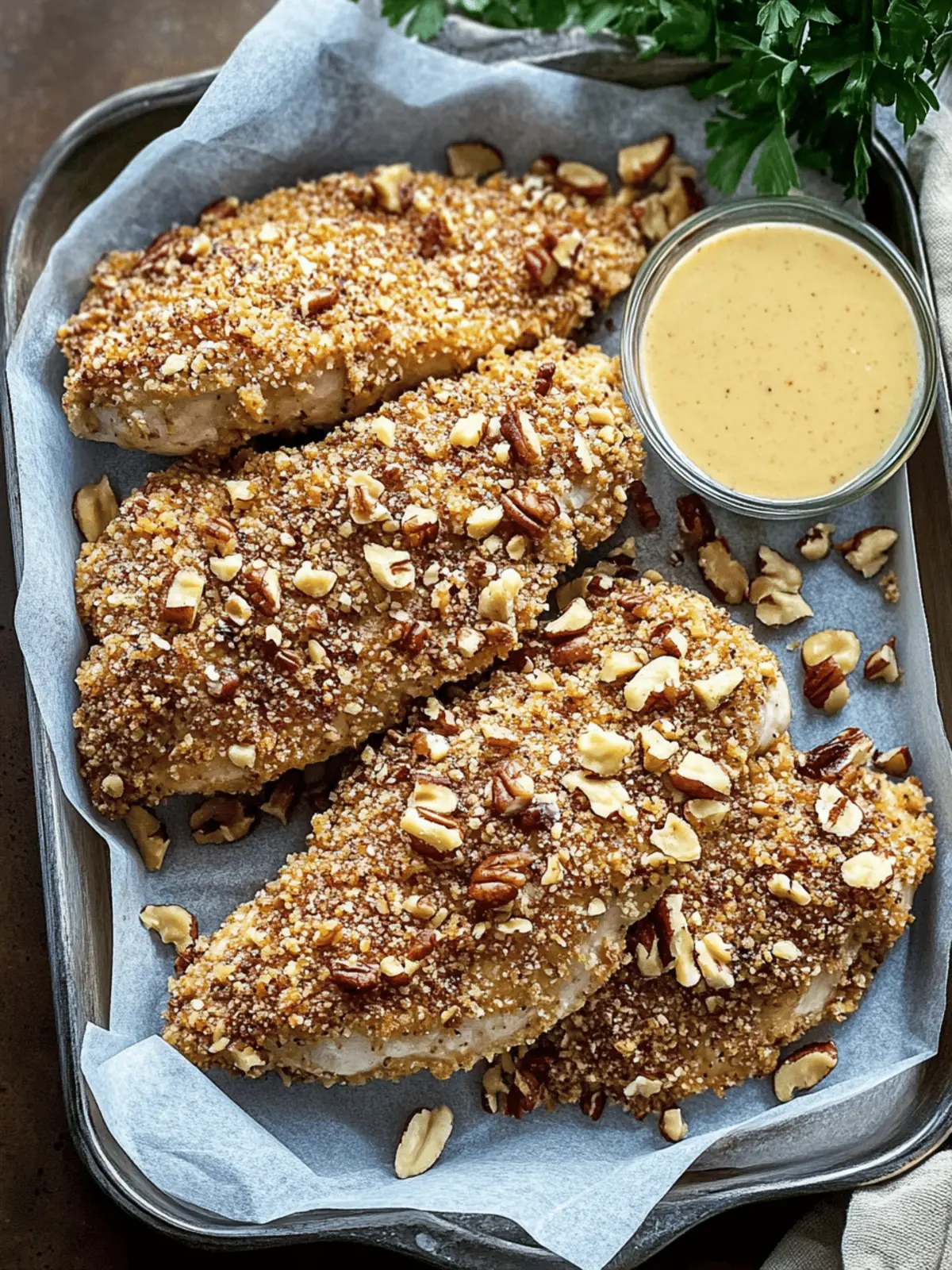 Pecan Crusted Chicken