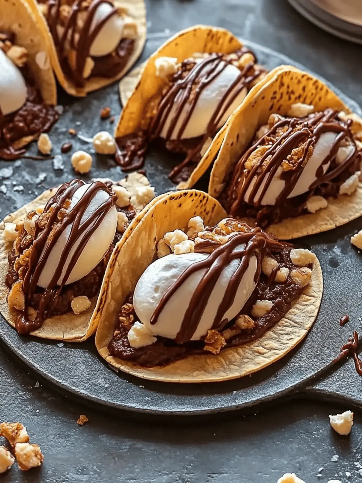 Homemade Choco Tacos