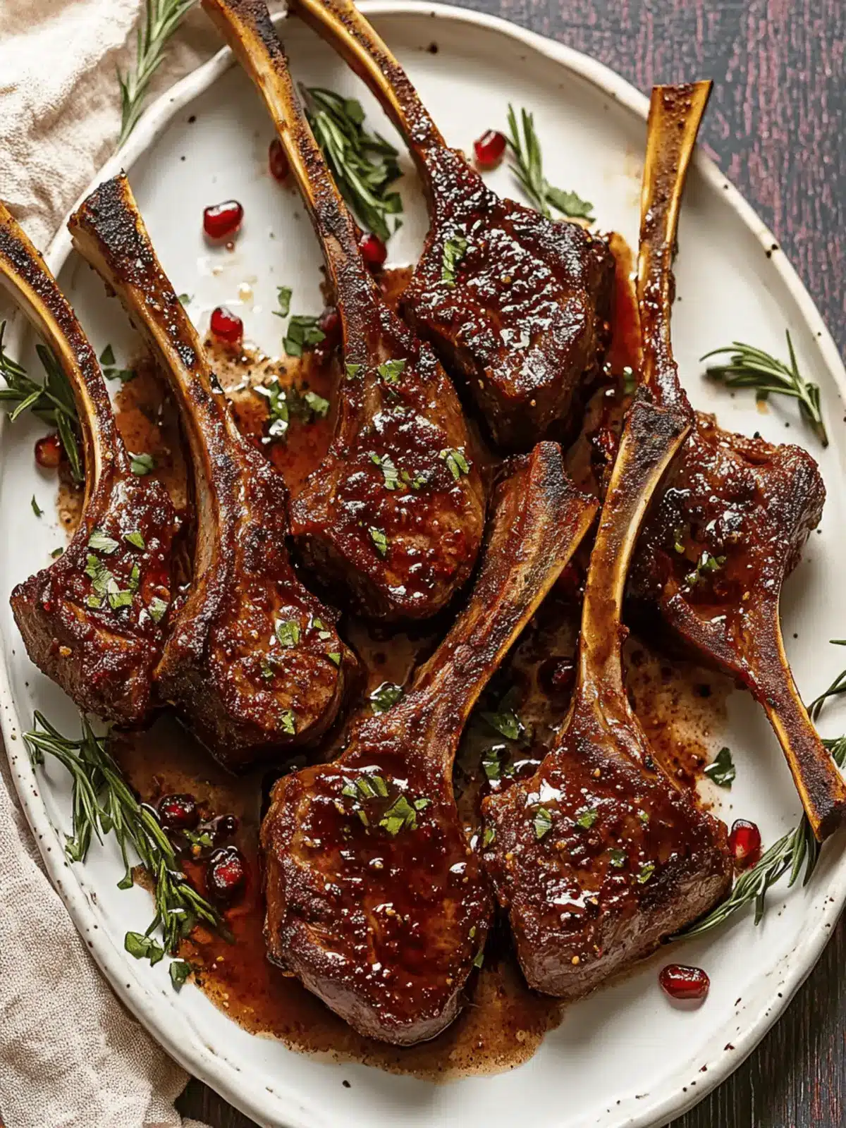 Savor the Flavor: Easy Pomegranate Lamb Chops at Home 4 Pomegranate Lamb Chops