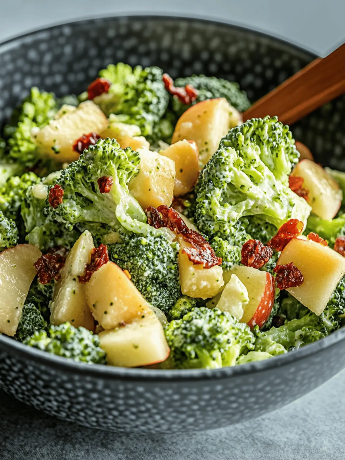 Crisp and Colorful Honeycrisp Apple Broccoli Salad Delight 3 Honeycrisp Apple Broccoli Salad