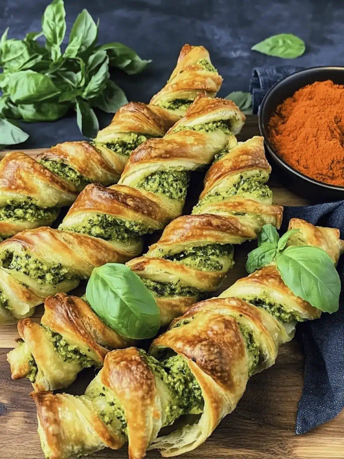 Pesto Twists